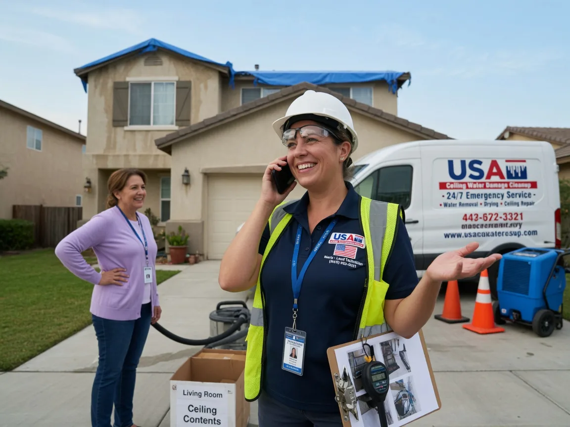 Ceiling Water Damage Restoration Ona, FL FAQs